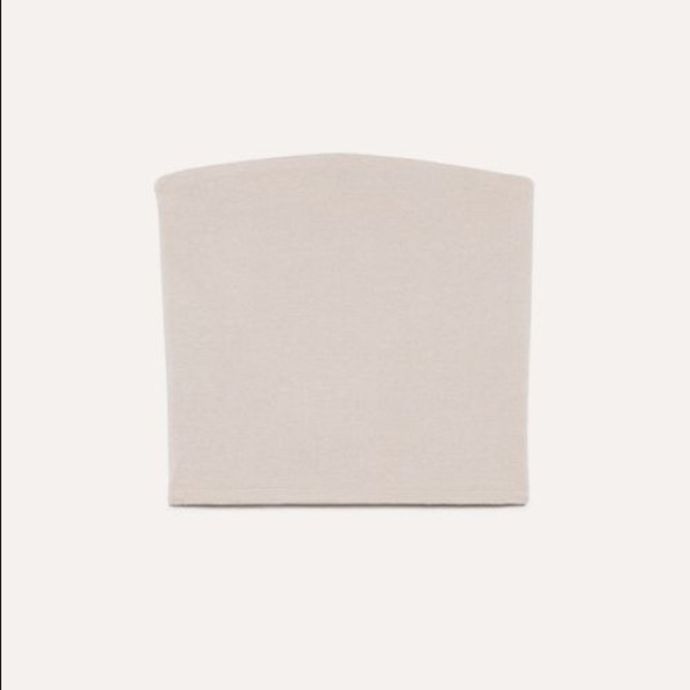 New Aritzia Wilfred Free tube top in nude